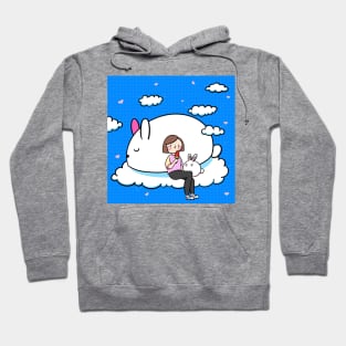 Sky bunny Clear sky Hoodie